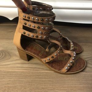 Sam Edelman Studded Cage Heels